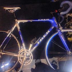 Trek 2003 Carbon Fiber OCLV Carbon 120 - Blue/Silver/White