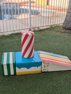 Soft foam climbing blocks for toddlers