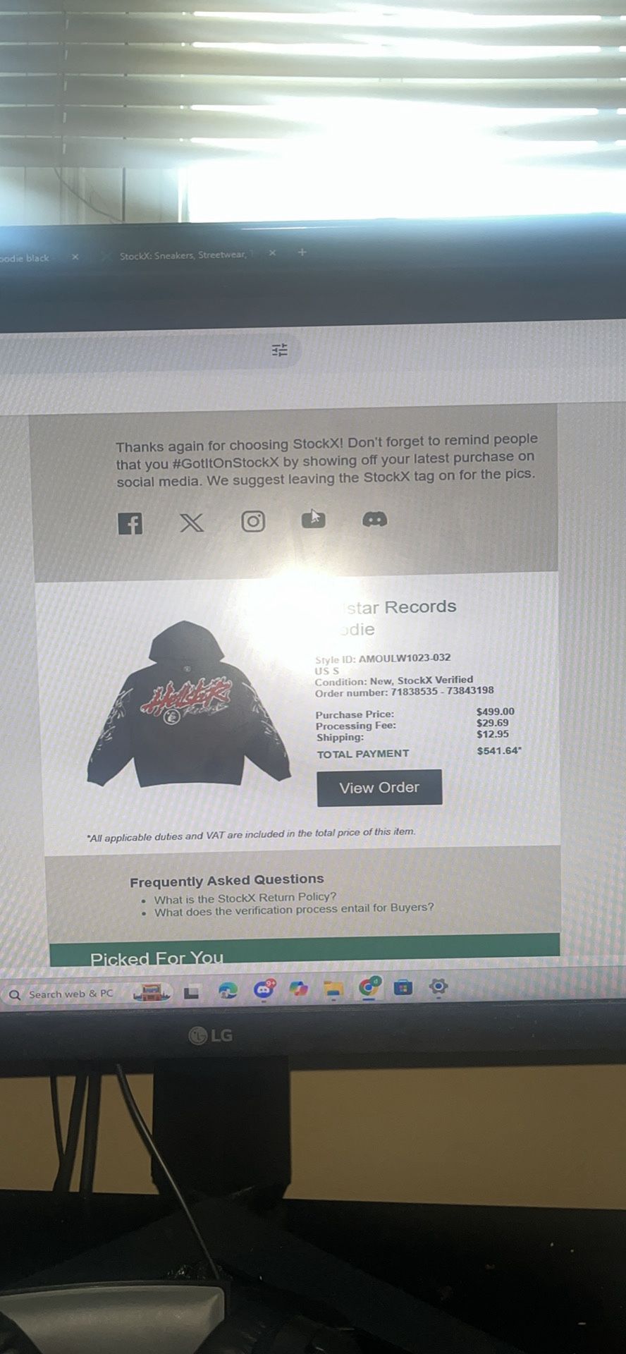Hellstar Records Hoodie