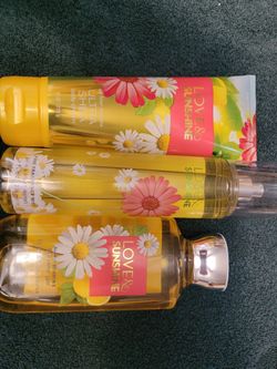 Bath & Body Works Love and Sunshine set
