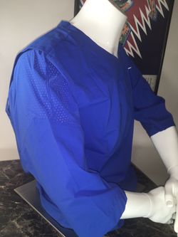 Nike Men's 3/4 Sleeve Hot Jacket 100% Polyester 3/4 Sleeve Hot Jacket  Baseball