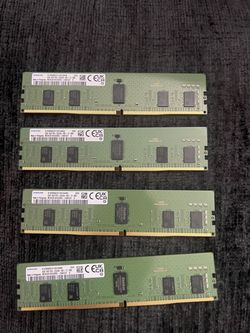Samsung 32GB Kit (4x8GB) DDR4-3200 ECC RDIMM Server & Workstation RAM