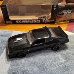 Mad Max, 1/18 scale Ford Falcon V8 diecast. Mint condition with Box Asking $70