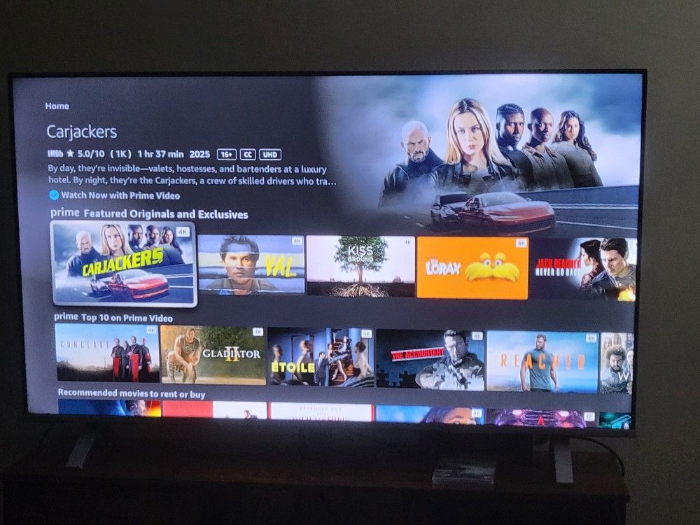 50" Toshiba Amazon Fire 4K HDR TV