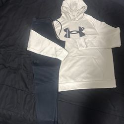 Ua Hoodie , Ua Sweats Size Medium New