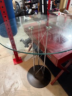 Glass table