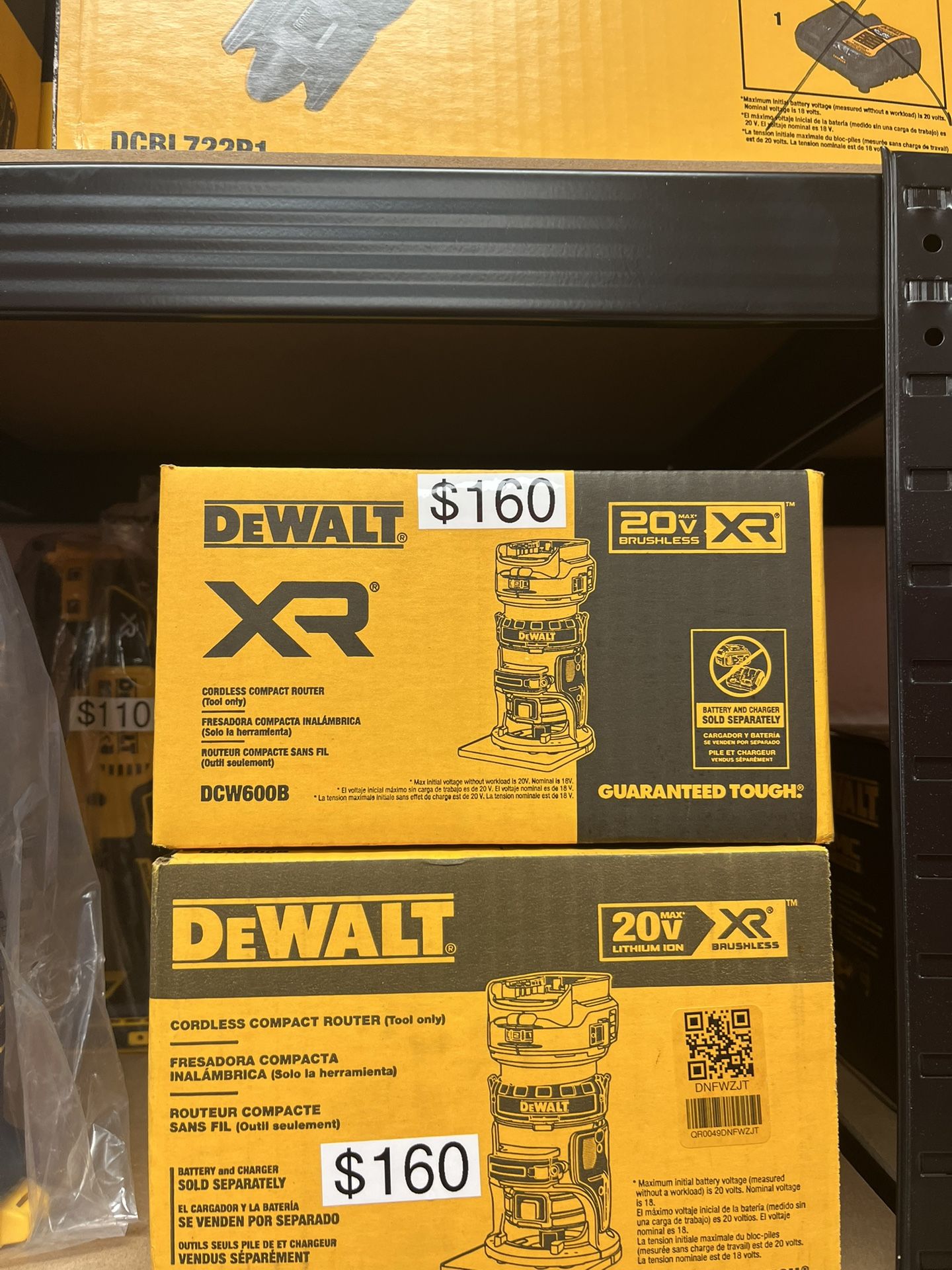 Dewalt XR Cordless Compact Router