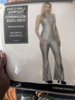 Disco Ball Jumpsuit Women 10/12