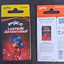 Ladybug Adventures Yoto Audio Card