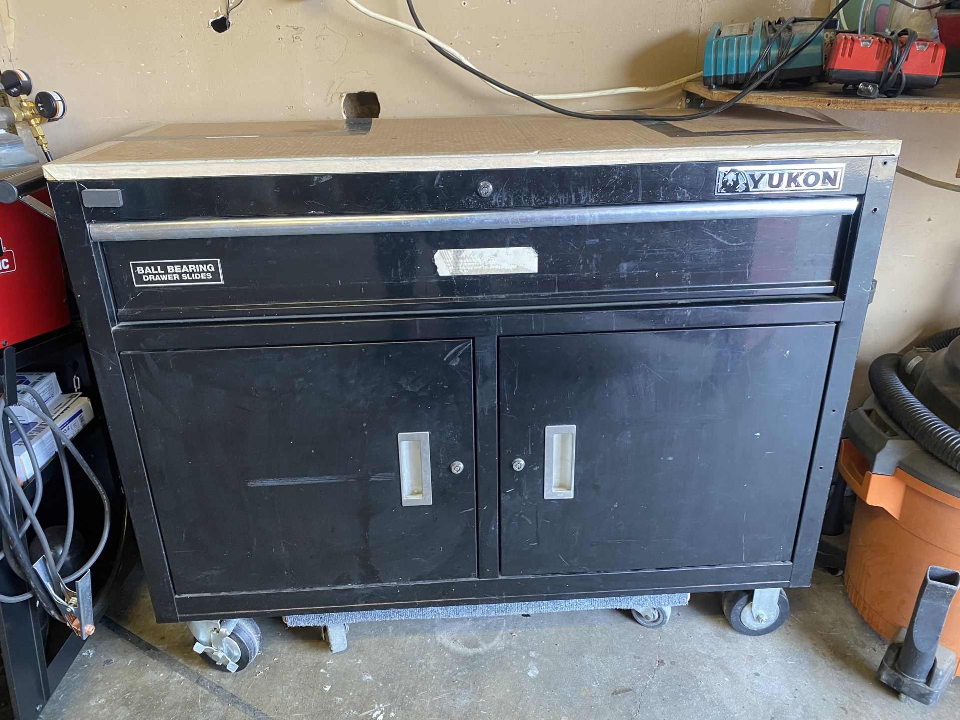 Yukon 46” Workbench Toolbox Black