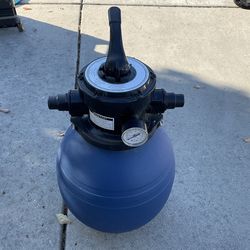 Pool sand filter