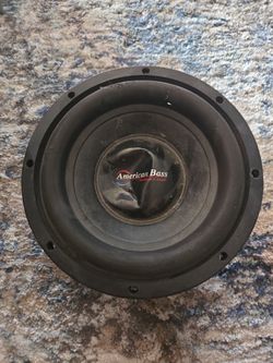 8" AMERICAN BASS COM SUB
