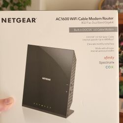 Netgear Wifi Cable Modem Router