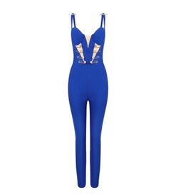 Medium blue jumpsuit