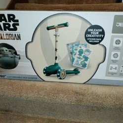Star Wars Customized Light Up Scooter! New In The Box! 