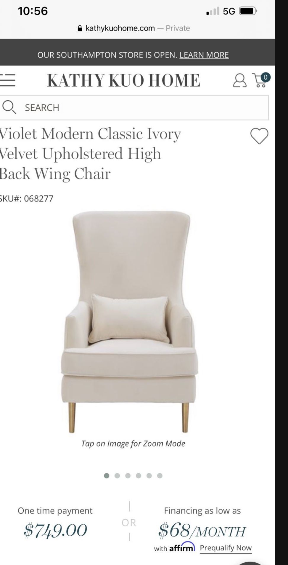 WINGBACK ARMCHAIR