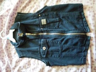 Blueish/blackish vest size small