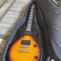 Sold Out Sunburst Electric Guitar W Gig Bag