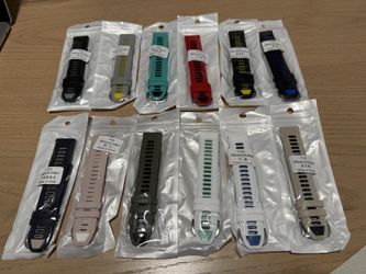Garmin 18/20/22mm QuickFit Silicone Sport Bands – Multiple Colors (Brand New)