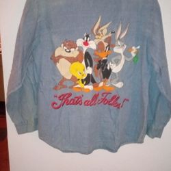 Looney Tunes Shirt Med. Jerry Leigh
