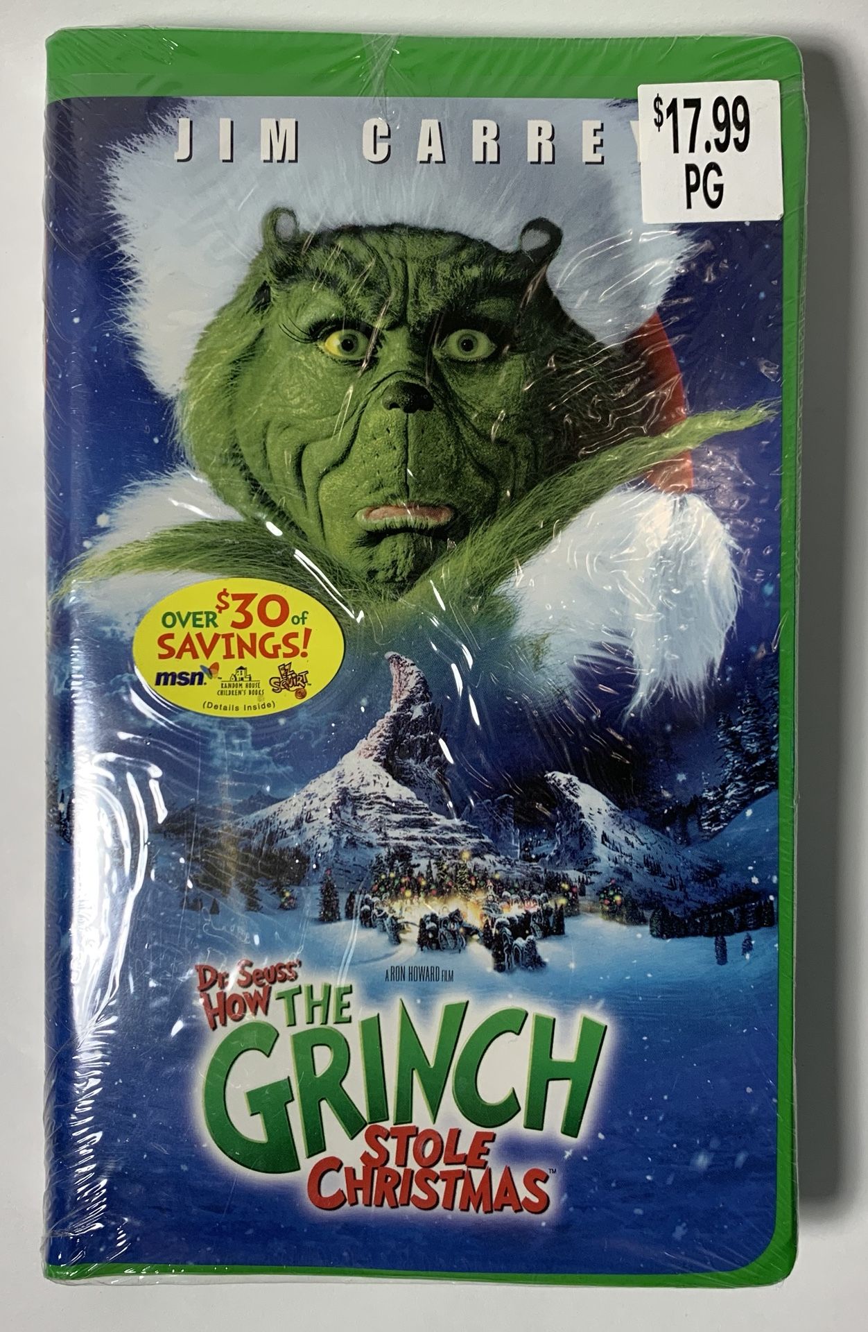 Dr. Seuss How The Grinch Stole Christmas VHS