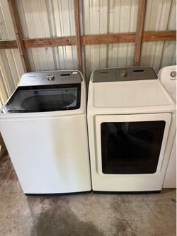 Washer and dryer Samsung delivery and installation free