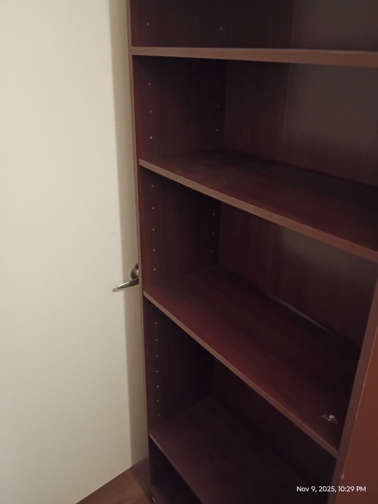 Book Shelf And Table