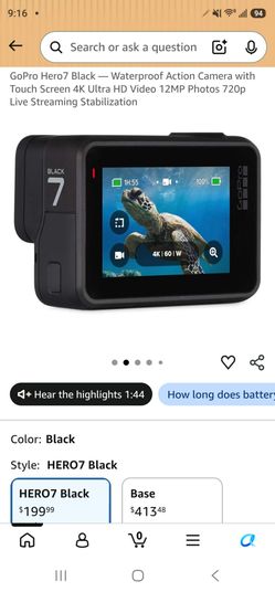 Go Pro 7 Black W/ all accessories