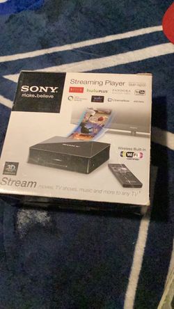 Sony SMP-N200 Network Media Player, Remote, Power Adapter, In Box Complete works used