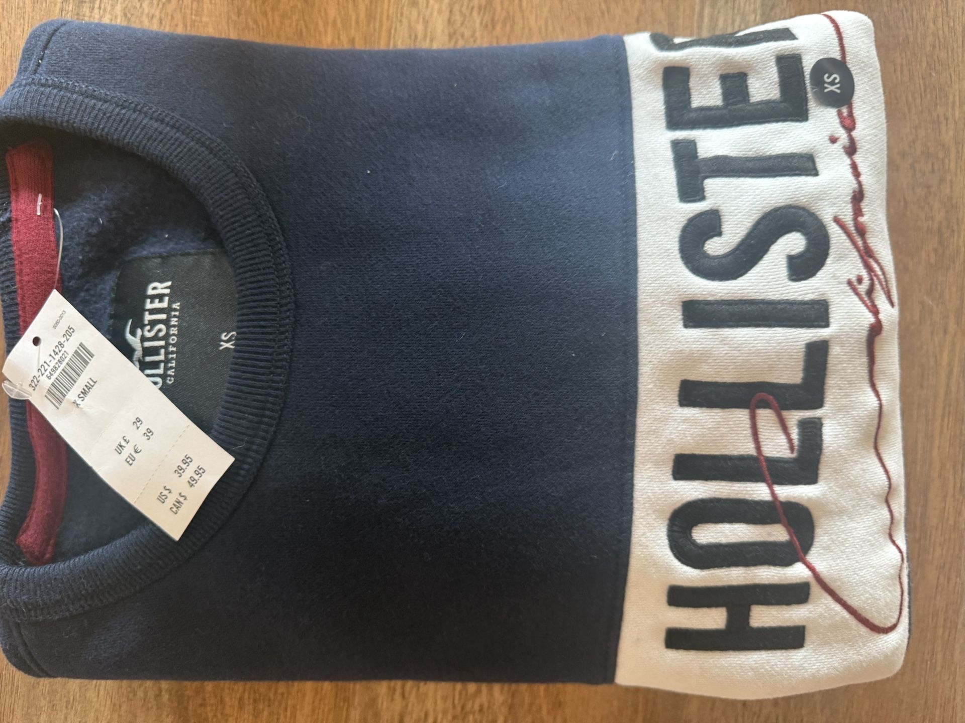Hollister Men’s Sweatshirt/Hoodies (New) Size Men’s Small