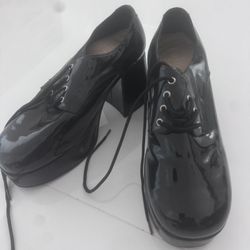 Men’s Patent Shoes Costume 