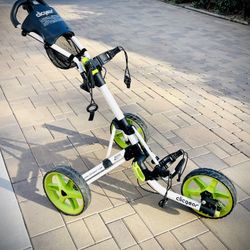Clicgear 3.5 Golf Bag White Push Cart Clic Gear 