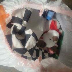 Free bag of toys and stuffed animals