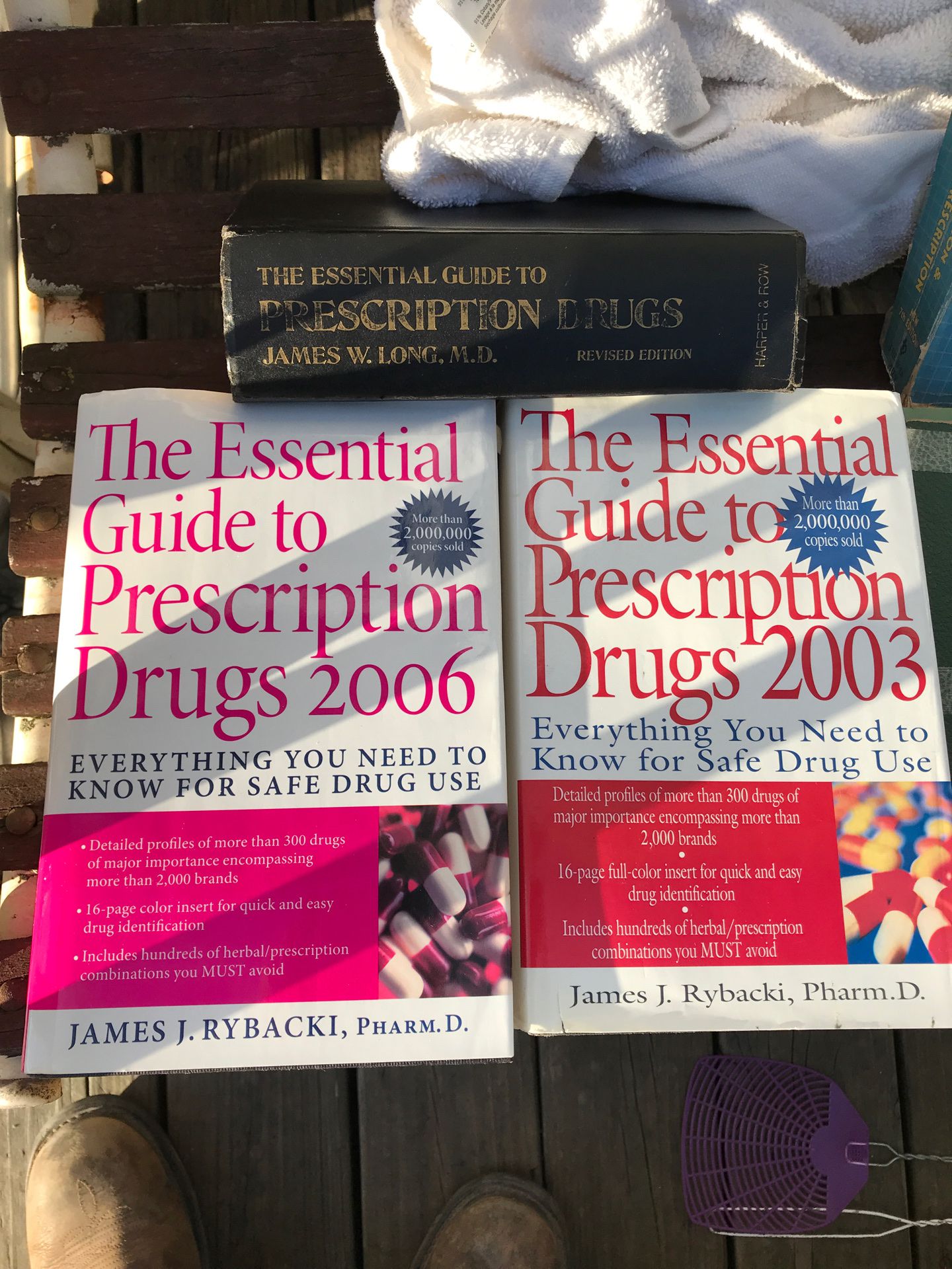 Old prescription drug books