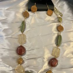 Necklace & Earrings Set