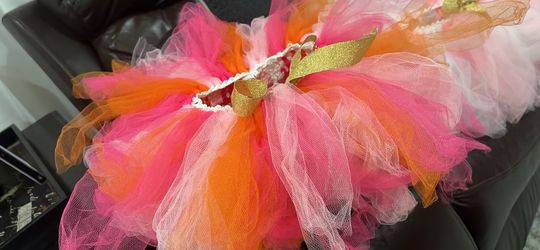 Two Baby Girl Tutus For A 1 Yr Old - Handmade