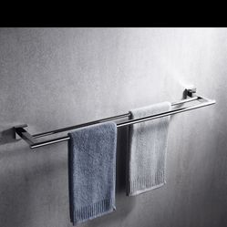 30” Bathroom Double Towel Bar