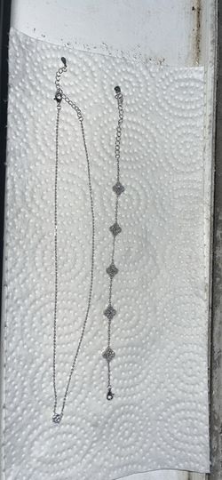 Clover Bracelet & Necklace Set