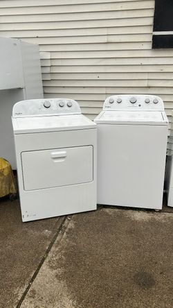 Whirlpool Washer & Dryer