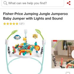 Fishwr Price Baby Jumperoo- Brand New Sealed Box 