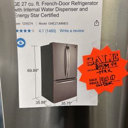 Brand New Refrigerator- PLEASE READ AD!!