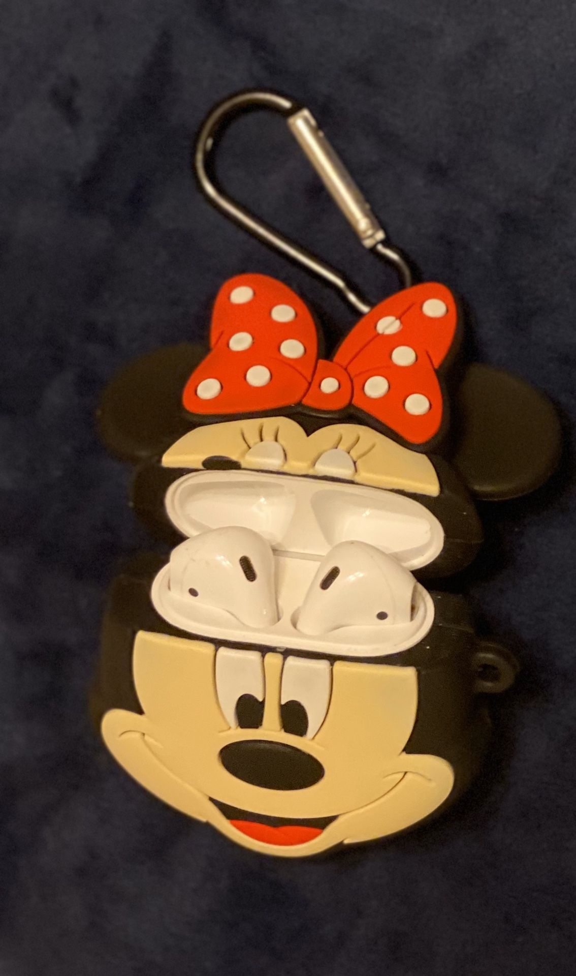 Minnie Mouse Silicon Protective Cover for AirPods case 1&2