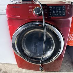 Samsung Dryer Electric Super Capacity Red