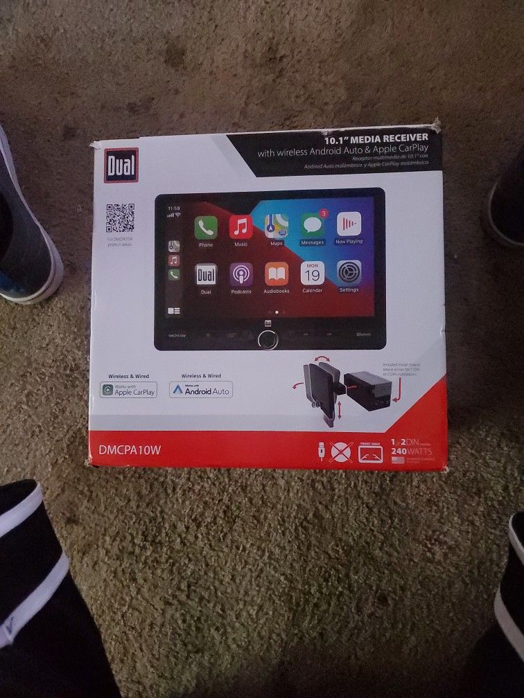 Dual Touch Screen Media Receiver