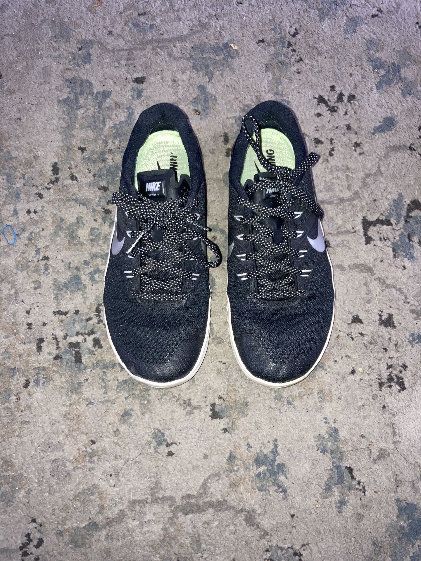 Nike Womens Metcon 4 Black/metallic Silver 