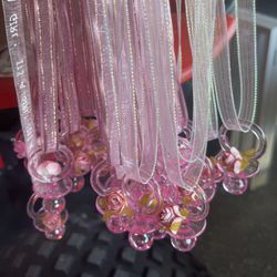 Baby Shower Pacifier Necklaces 