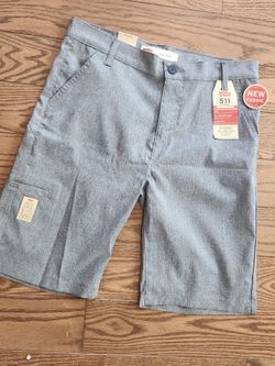 NWT BRAND NEW LEVIS 511 Performance Slim Shorts Waist 30 Lengh 20 Mens