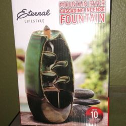 Mountain River Cascading Incense Fountain 