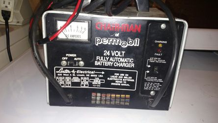 24v fully automatic battery charger