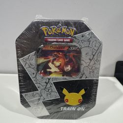 Pokemon Charizard  25th Anniversary Celebrations Tin